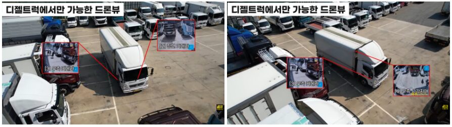 2.5톤 차량 출고 6채널 블랙박스 장착 완료 현장