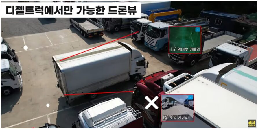 2.5톤 차량 출고 6채널 블랙박스 장착 완료 현장